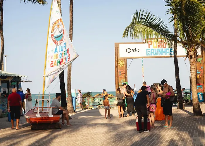 Mar'S Porto - Studio 01 Com Piscina Privativa No Centro, 5 Min A Pe Da Praia Pôrto das Galinhas